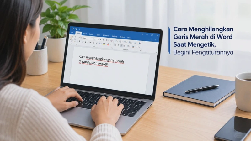 Cara Menghilangkan Garis Merah di Word Saat Mengetik, Begini Pengaturannya