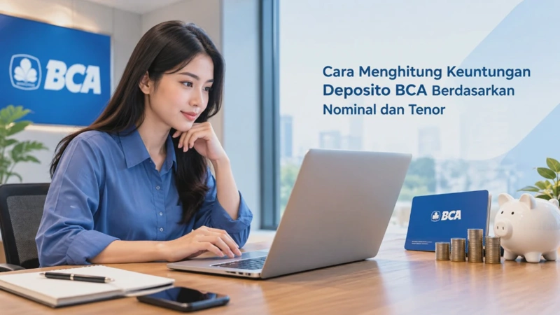Cara Menghitung Keuntungan Deposito BCA Berdasarkan Nominal dan Tenor