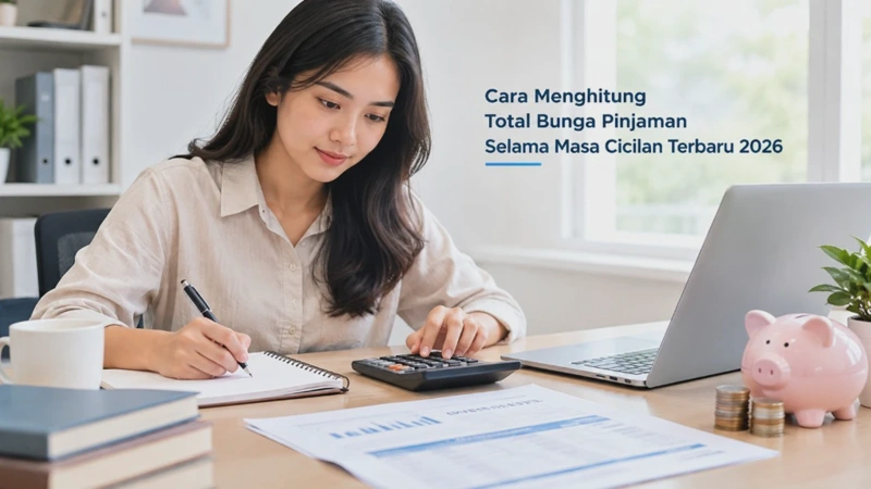 Cara Menghitung Total Bunga Pinjaman Selama Masa Cicilan Terbaru 2026