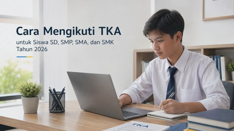 Cara Mengikuti TKA untuk Siswa SD, SMP, SMA, dan SMK Tahun 2026