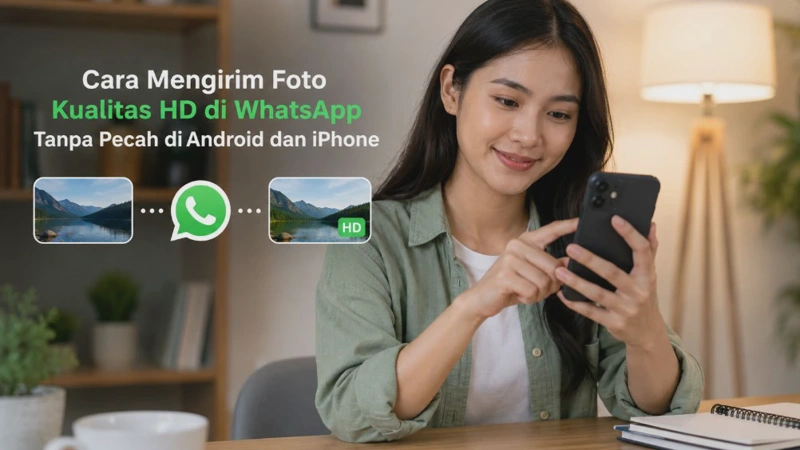 Cara Mengirim Foto Kualitas HD di WhatsApp Tanpa Pecah di Android dan iPhone