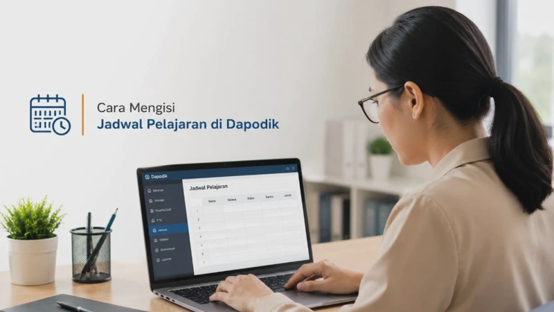 Cara Mengisi Jadwal Pelajaran di Dapodik Kurikulum Merdeka Terbaru 2026