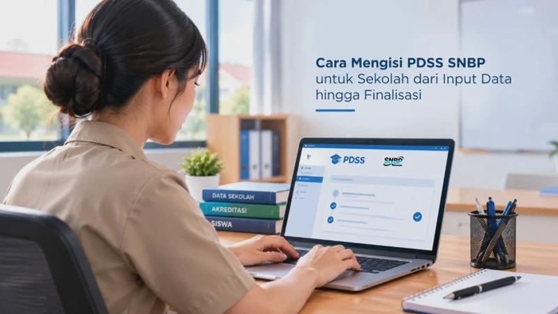 Cara Mengisi PDSS SNBP untuk Sekolah dari Input Data hingga Finalisasi