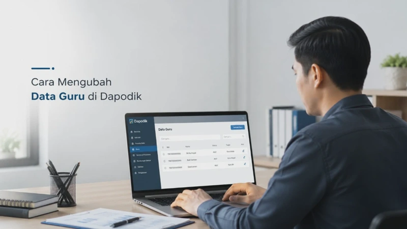 Cara Mengubah Data Guru di Aplikasi Dapodik Terbaru 2026