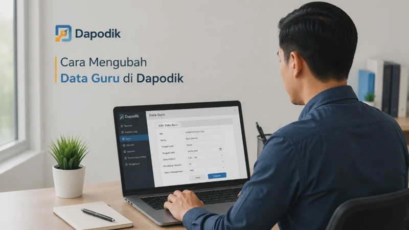 Cara Mengubah Data Guru di Aplikasi Dapodik Versi Terbaru 2026