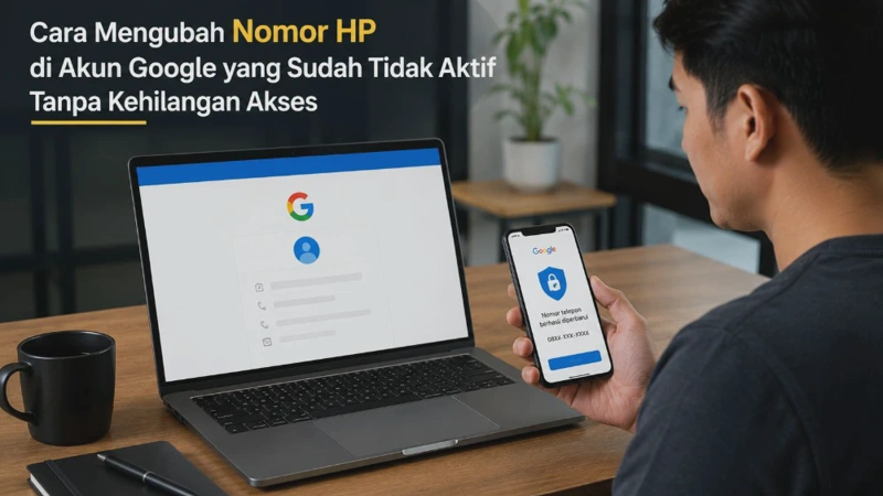 Cara Mengubah Nomor HP di Akun Google yang Sudah Tidak Aktif Tanpa Kehilangan Akses