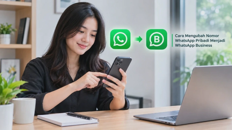 Cara Mengubah Nomor WhatsApp Pribadi Menjadi WhatsApp Business