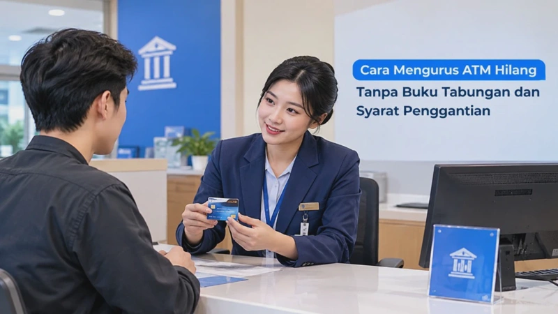 Cara Mengurus ATM Hilang Tanpa Buku Tabungan dan Syarat Penggantian