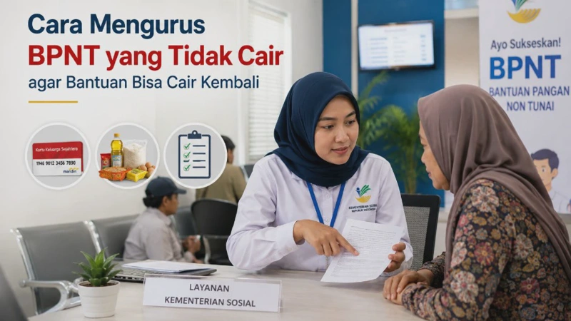 Cara Mengurus BPNT yang Tidak Cair agar Bantuan Bisa Cair Kembali