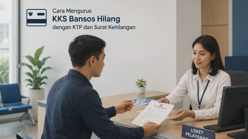 Cara Mengurus KKS Bansos Hilang dengan KTP dan Surat Kehilangan
