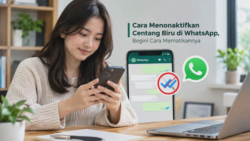 Cara Menonaktifkan Centang Biru di WhatsApp, Begini Cara Mematikannya