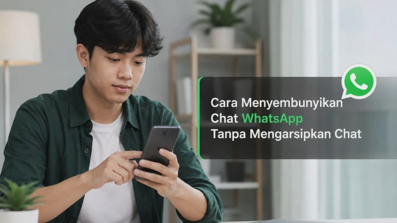 Cara Menyembunyikan Chat WhatsApp Tanpa Mengarsipkan Chat Tahun 2026