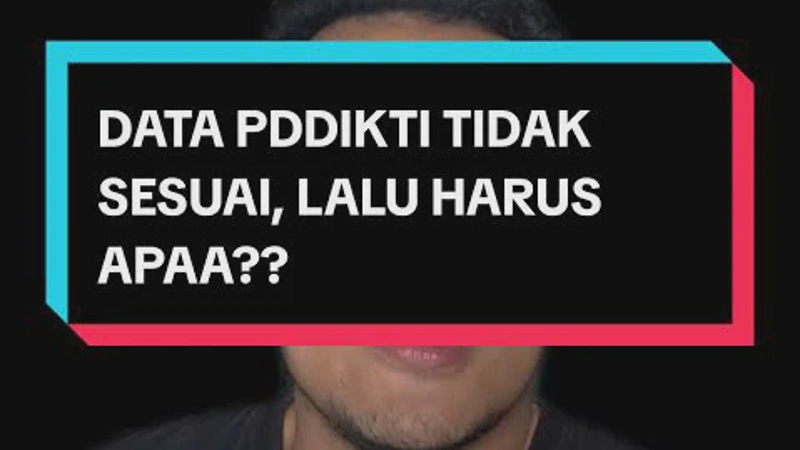 Cara Perbaikan Data PDDikti Mahasiswa Lulus Agar Ijazah Terverifikasi