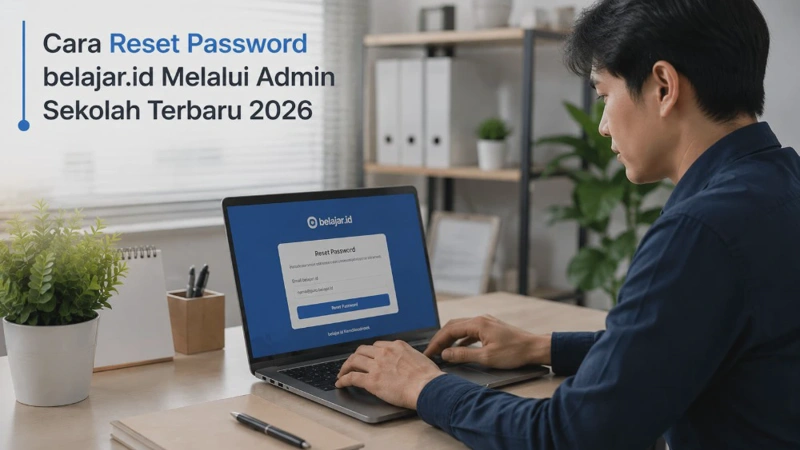 Cara Reset Password belajar.id Melalui Admin Sekolah Terbaru 2026