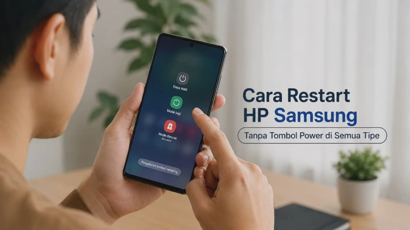 Cara Restart HP Samsung Tanpa Tombol Power di Semua Tipe