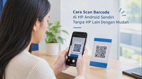Cara Scan Barcode di HP Android Sendiri Tanpa HP Lain Dengan Mudah
