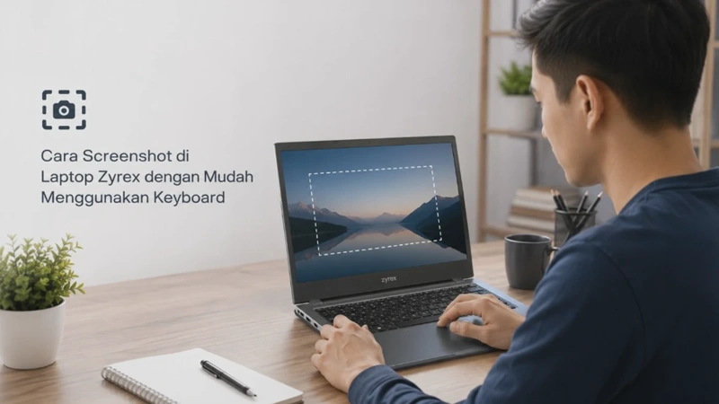 Cara Screenshot di Laptop Zyrex dengan Mudah Menggunakan Keyboard