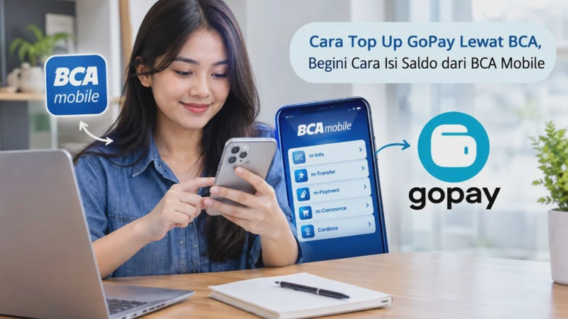 Cara Top Up GoPay Lewat BCA, Begini Cara Isi Saldo dari BCA Mobile