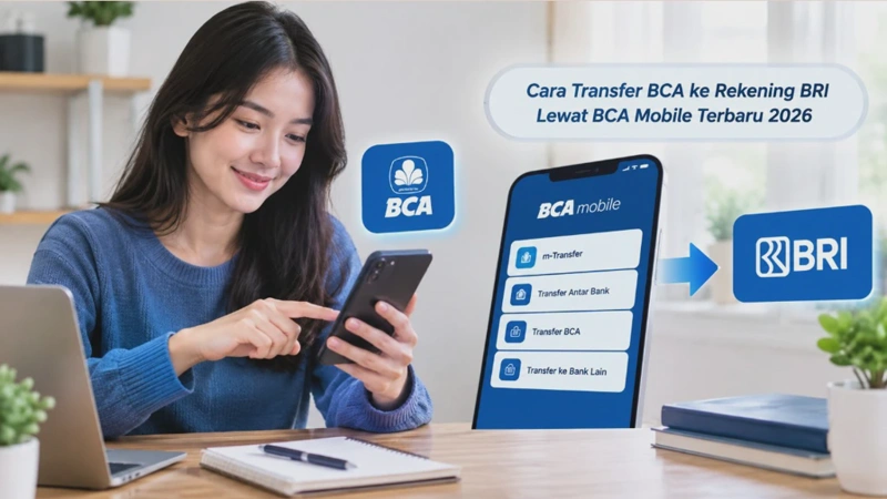 Cara Transfer BCA ke Rekening BRI Lewat BCA Mobile Terbaru 2026