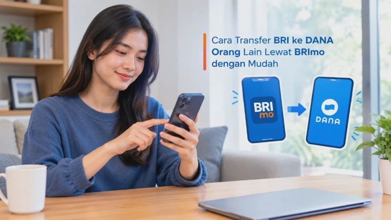 Cara Transfer BRI ke DANA Orang Lain Lewat BRImo dengan Mudah