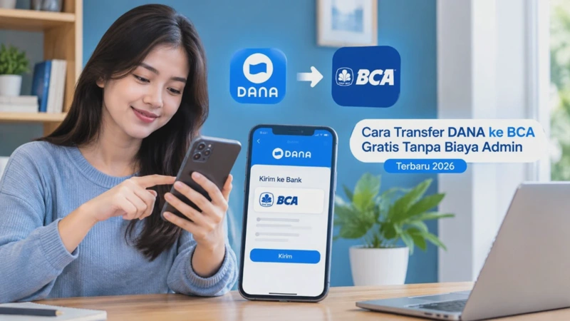 Cara Transfer DANA ke BCA Gratis Tanpa Biaya Admin Terbaru 2026