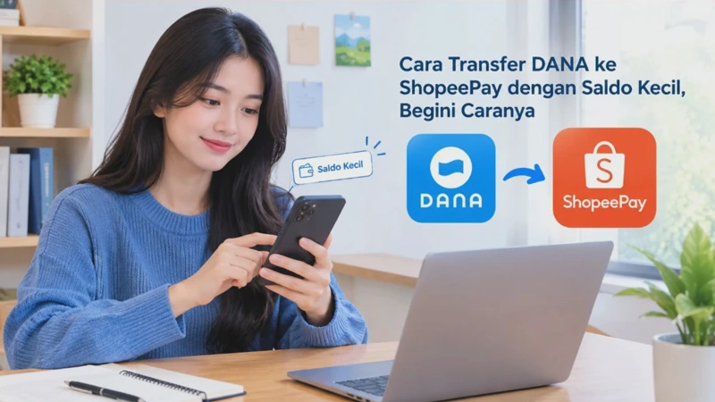 Cara Transfer DANA ke ShopeePay dengan Saldo Kecil, Begini Caranya