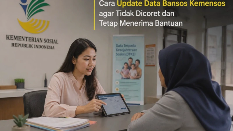 Cara Update Data Bansos Kemensos agar Tidak Dicoret dan Tetap Menerima Bantuan