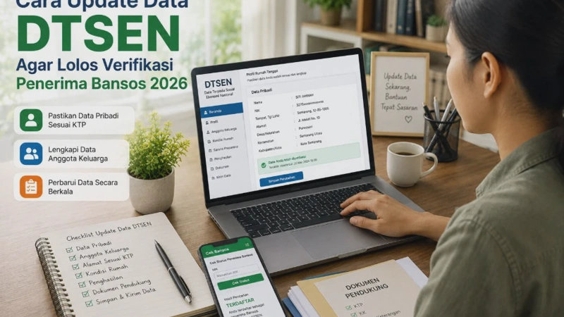 Cara Update Data DTSEN Agar Lolos Verifikasi Penerima Bansos 2026