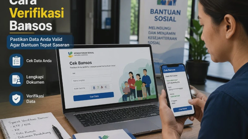 Cara Verifikasi Bansos agar Data Disetujui dan Cepat Diverifikasi