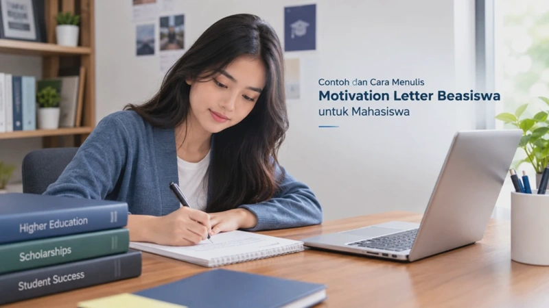 Contoh dan Cara Menulis Motivation Letter Beasiswa untuk Mahasiswa
