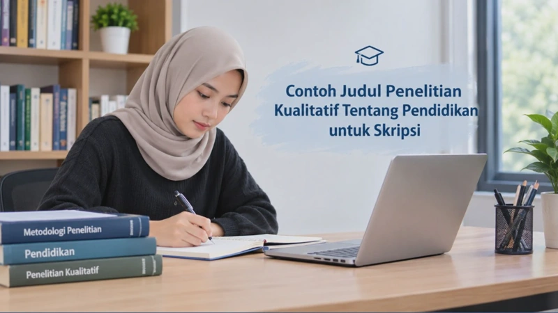 Contoh Judul Penelitian Kualitatif Tentang Pendidikan untuk Skripsi