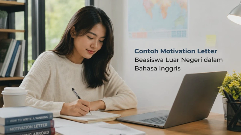Contoh Motivation Letter Beasiswa Luar Negeri dalam Bahasa Inggris