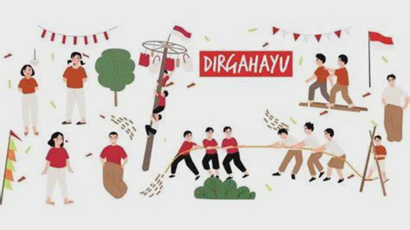 Ide Lomba 17 Agustus Kekinian yang Seru Unik dan Menarik Buat Warga