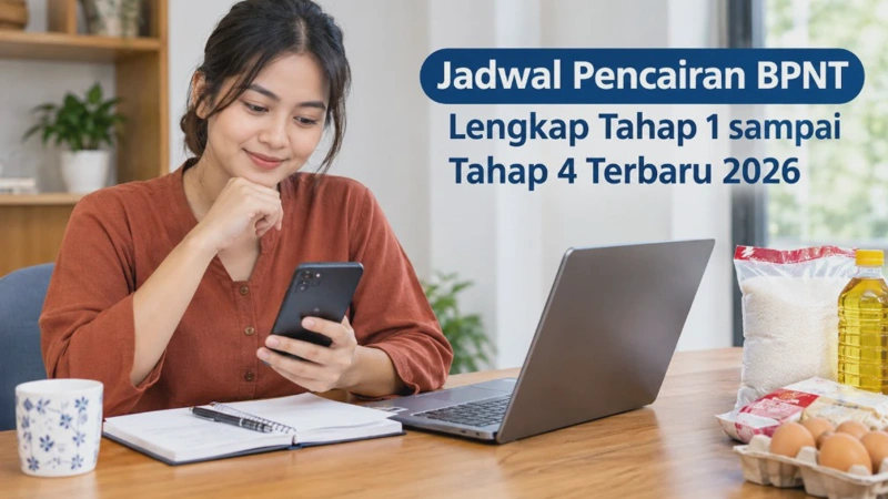 Jadwal Pencairan BPNT Lengkap Tahap 1 sampai Tahap 4 Terbaru 2026