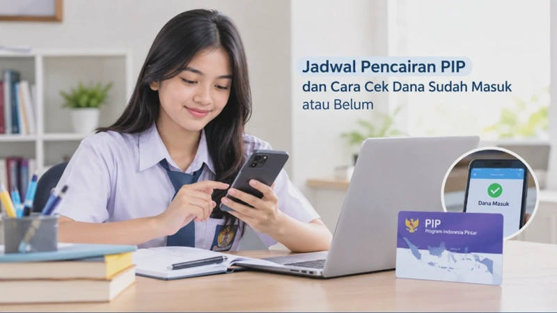 Jadwal Pencairan PIP dan Cara Cek Dana Sudah Masuk atau Belum