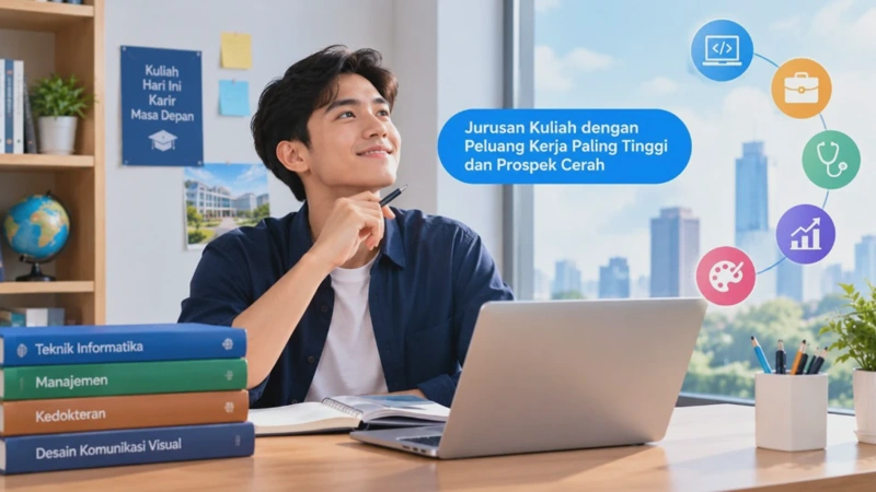 Jurusan Kuliah dengan Peluang Kerja Paling Tinggi dan Prospek Cerah