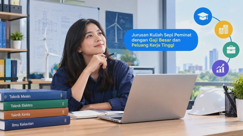 Jurusan Kuliah Sepi Peminat dengan Gaji Besar dan Peluang Kerja Tinggi