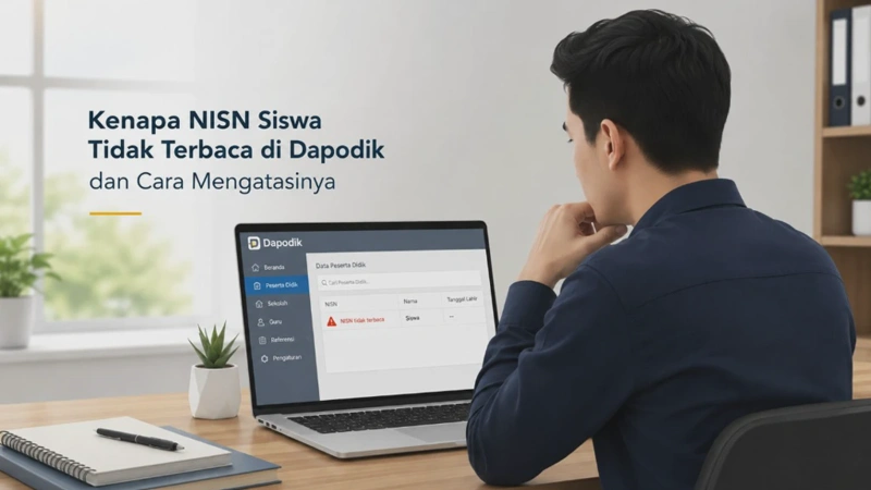Kenapa NISN Siswa Tidak Terbaca di Dapodik dan Cara Mengatasinya