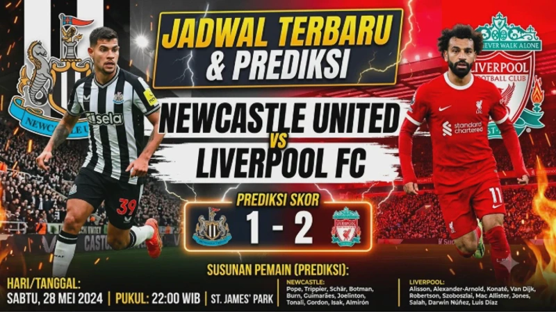 Newcastle vs Liverpool Hasil Pertandingan & Susunan Pemain Terbaru 2026