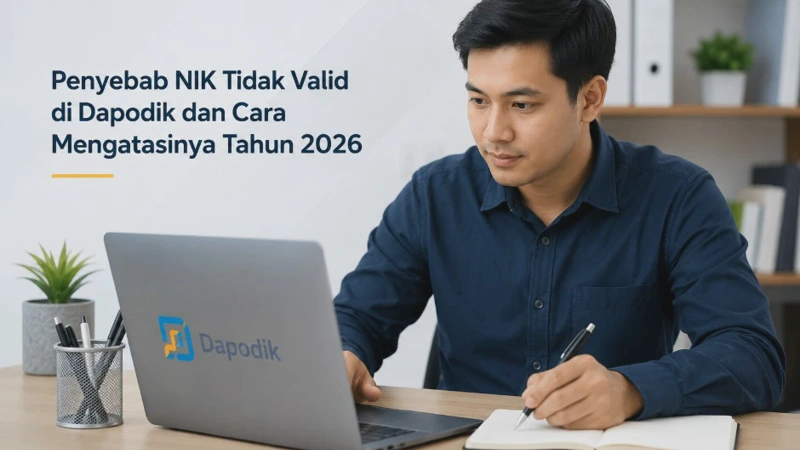 Penyebab NIK Tidak Valid di Dapodik dan Cara Mengatasinya Tahun 2026