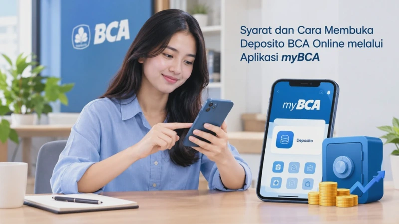 Syarat dan Cara Membuka Deposito BCA Online melalui Aplikasi myBCA