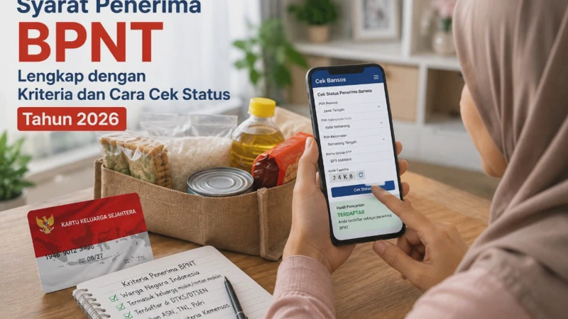 Syarat Penerima BPNT Lengkap dengan Kriteria dan Cara Cek Status Tahun 2026